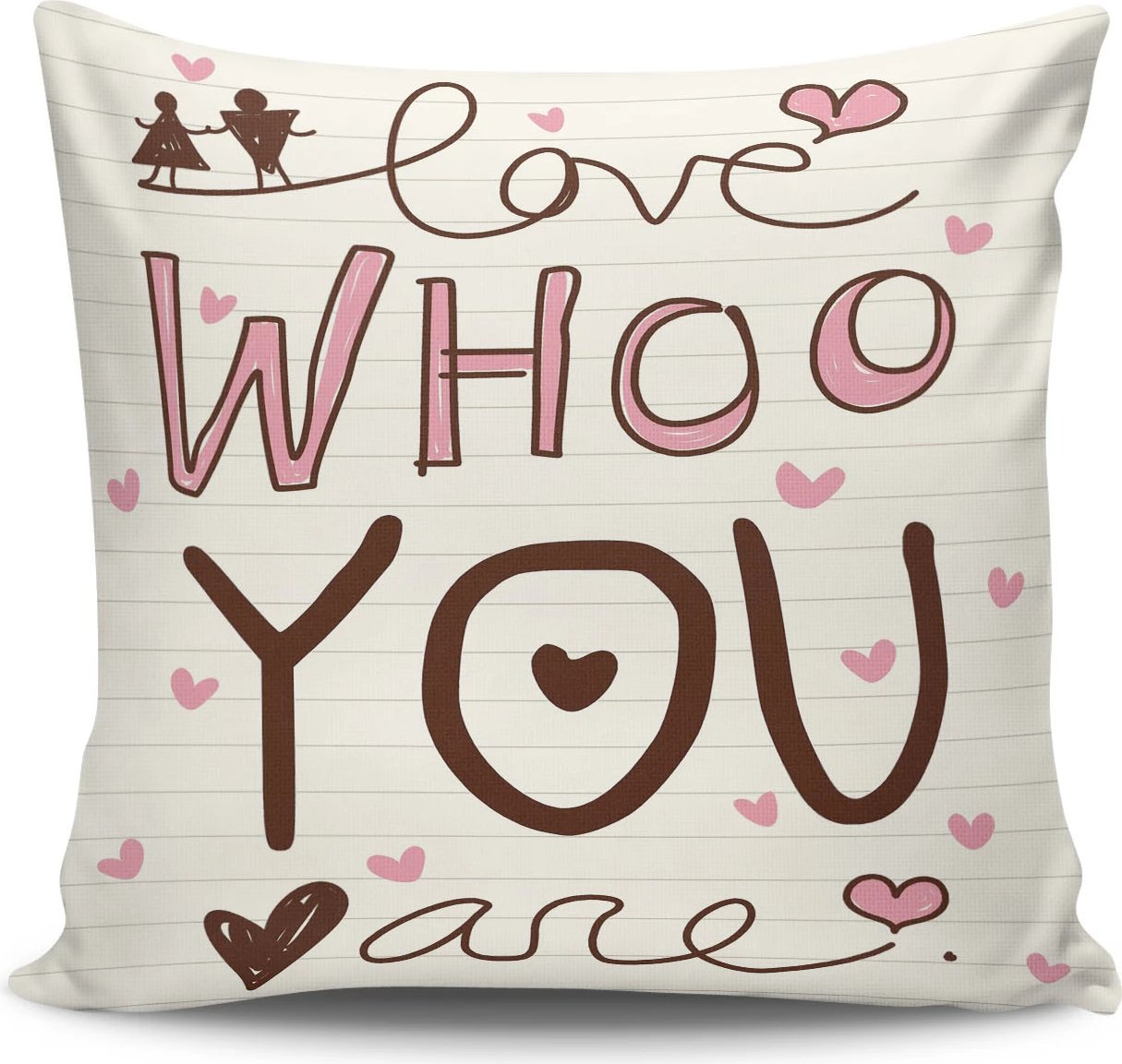 Jastëk mbulesë Aberto Design, NKRLNT-001, pa mbushje