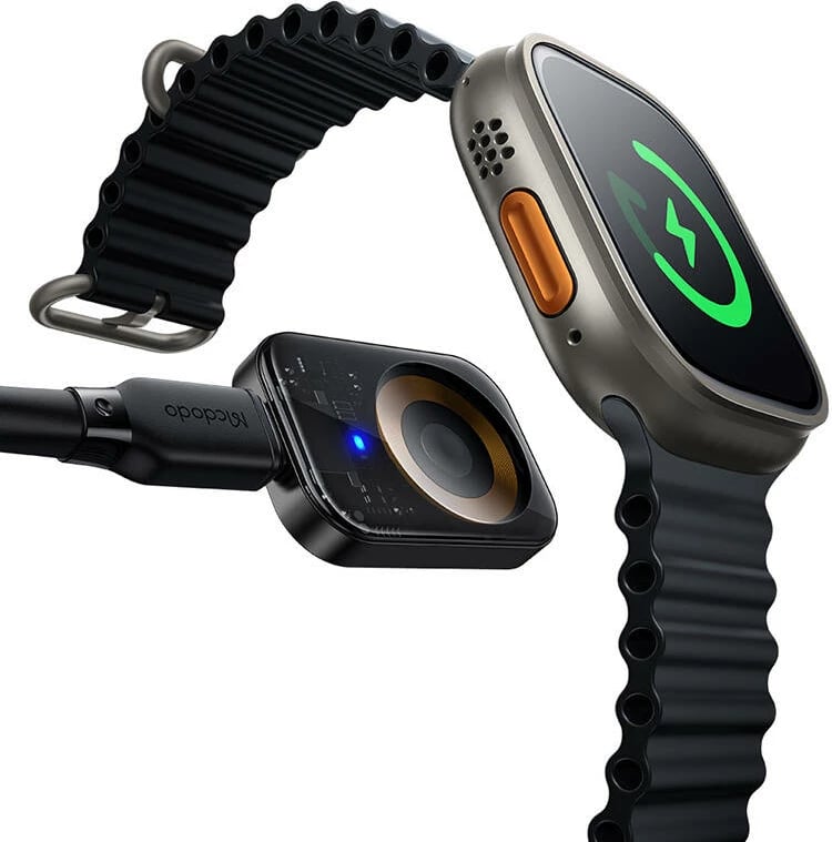 Karikues magnetik Mcdodo CH-2061 për Apple Watch, i zi