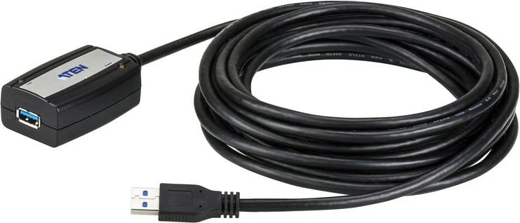 Kabllo zgjatues USB ATEN UE350A, 5m, USB 3.1 Gen1, e zezë