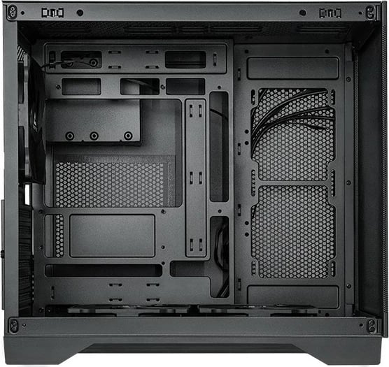Kasë Chieftec Visio AIR GM-30B-M-OP, Midi Tower, 3 ventilatorë, e zezë