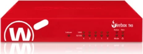 Firewall WatchGuard Firebox T45 me Total Security Suite 1 vit, e kuqe