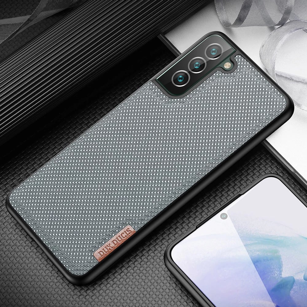 Mbështjellës Dux Ducis Fino për Samsung Galaxy S22+, najlon, Gjelbër