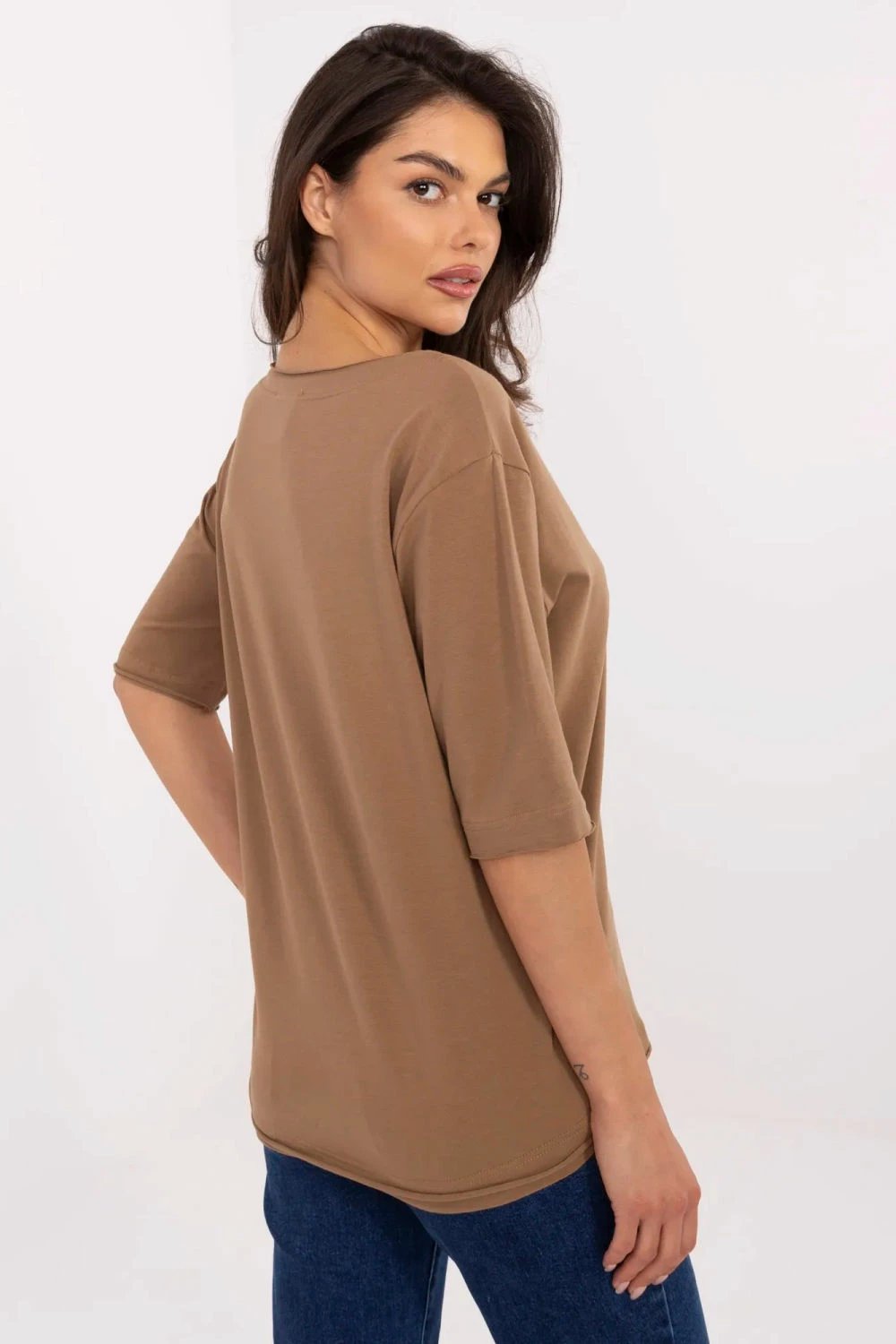 Bluzë për femra Factory Price 213094, kafe