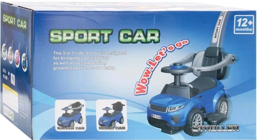 Rider/Walker/Bouncer 3-në-1, BABY MIX, 3in1 Playing Bouncer, 12-36 muaj, deri 20 kg, rozë