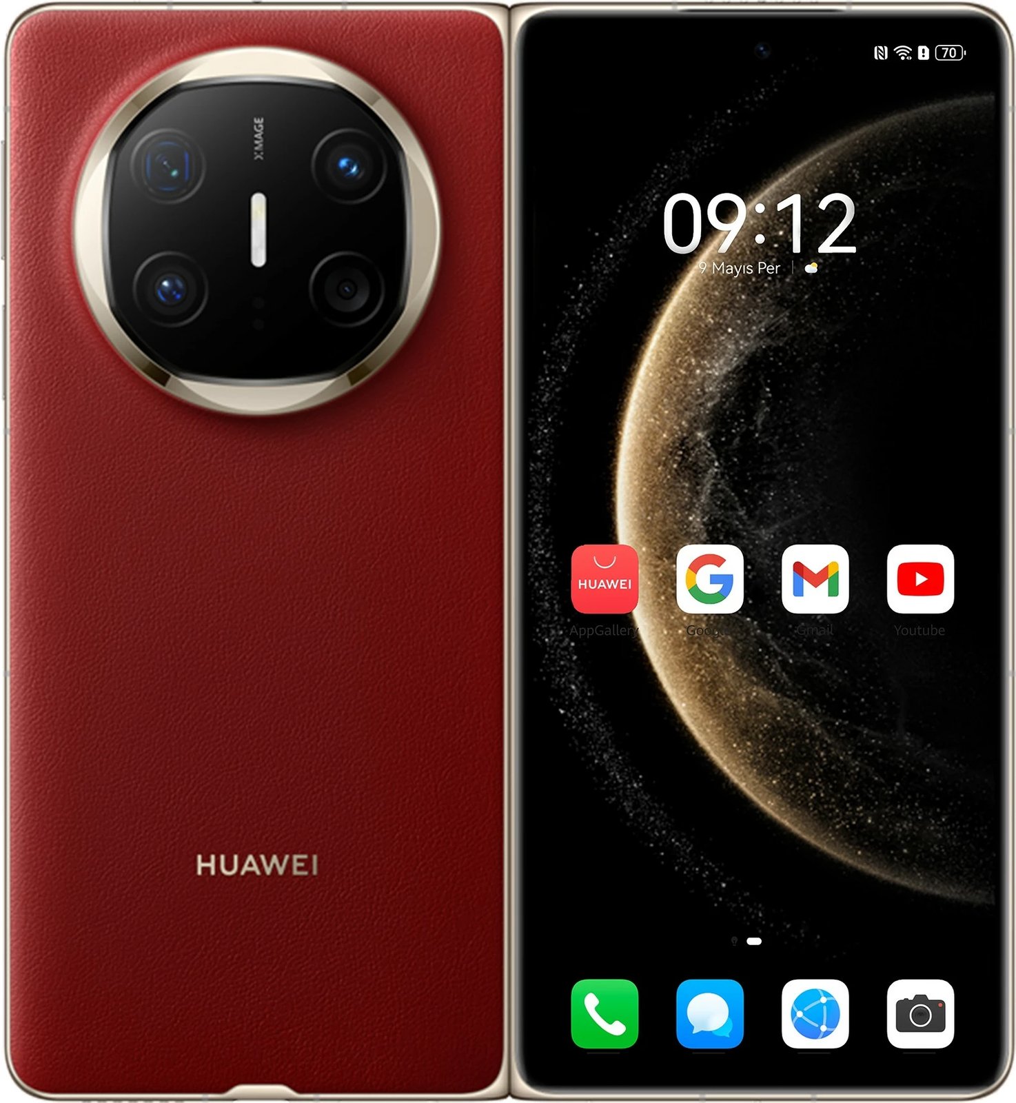 Celular Huawei Mate X6, 12 GB RAM, 512 GB, i kuq