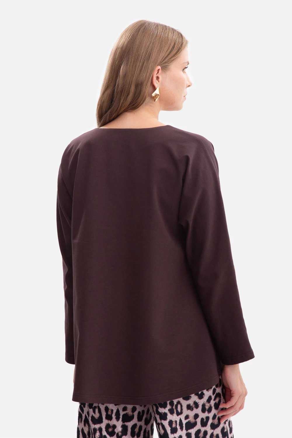 Bluzë femra BeWear 218648, kafe