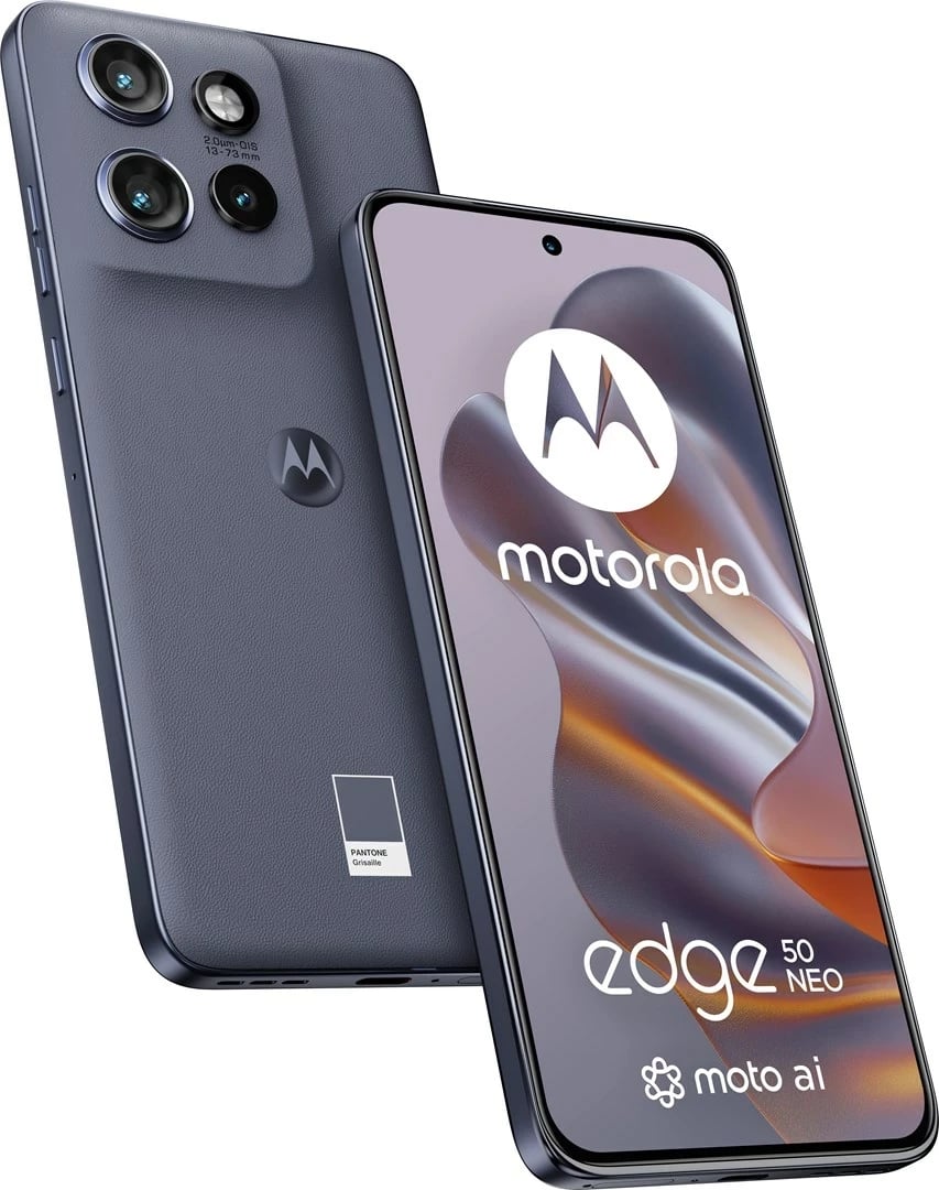 Celular Motorola Edge 50 Neo, 6.36", Android 14, 12 GB RAM, 512 GB, Gri