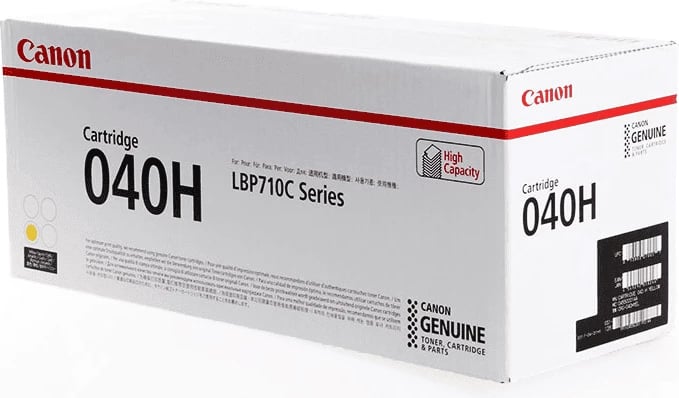 Toner, Canon, 040H / 0455C001, XL 10000 faqe, e verdhë