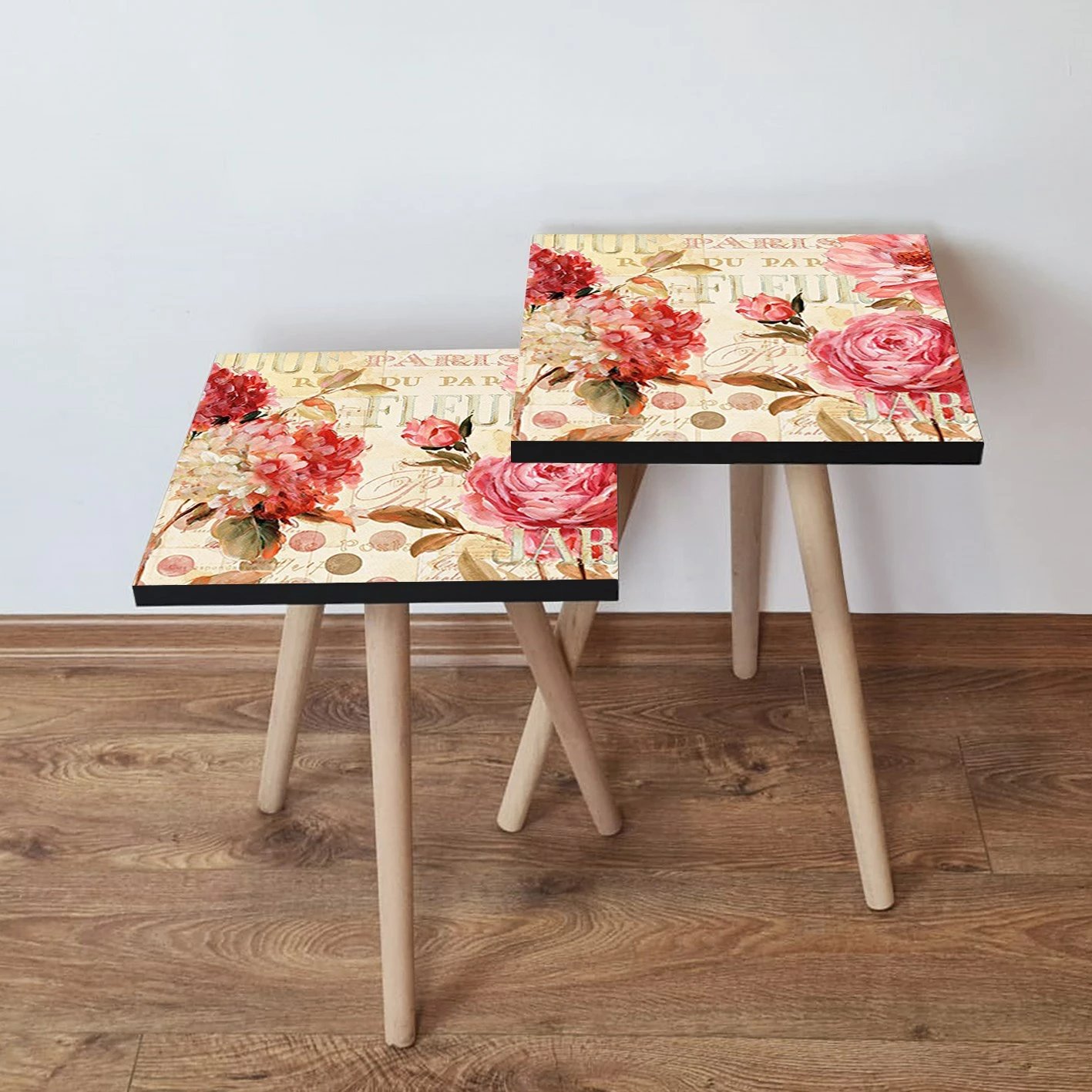 Set tavolinash të mbivendosura, Skye Decor, 2 copë, shumëngjyrëshe, 2Shp306