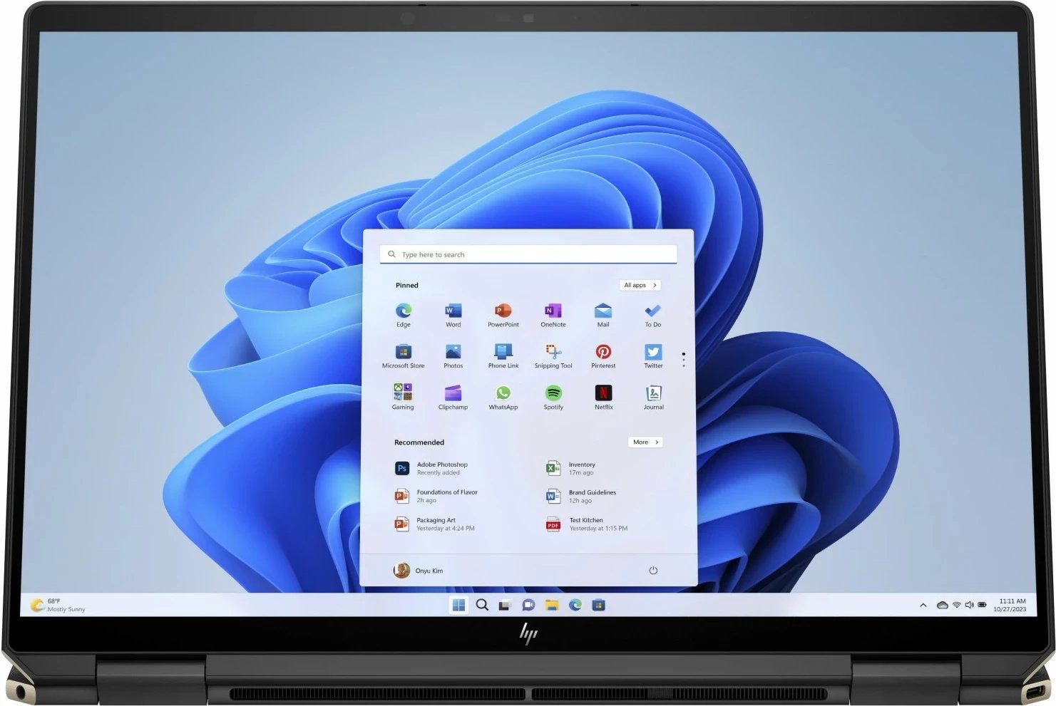 Laptop HP Spectre x360 14, Ultra 7 155H, 32GB RAM, 1TB SSD, Ekran 14" 2.8K OLED, i zi