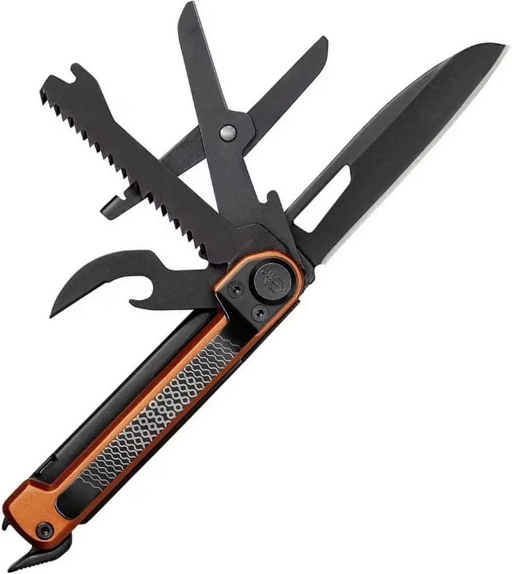 Thikë multifunksionale xhepi Gerber Armbar Scout 165 mm, portokalli