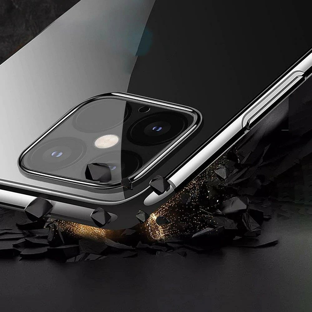 Mbështjellës Hurtel Clear Color 0.3mm për iPhone 13 mini, TPU, Kaltër/Transparent