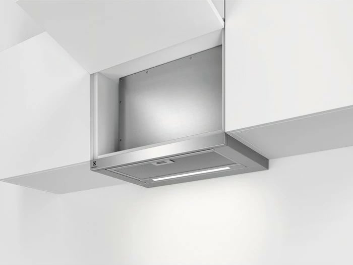 Kapak aspirues teleskopik, Electrolux LFP616X 60 cm 600 m³/h 3 shpejtësi LED, gri Kapak aspirues teleskopik, Electrolux LFP616X 60 cm 600 m³/h 3 shpejtësi LED, gri