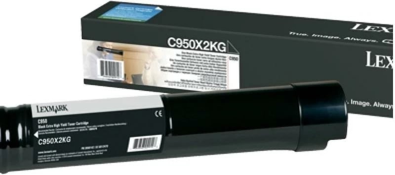 Toner Lexmark C950X2KG kapacitet shumë i lartë 24.000 faqe, i zi