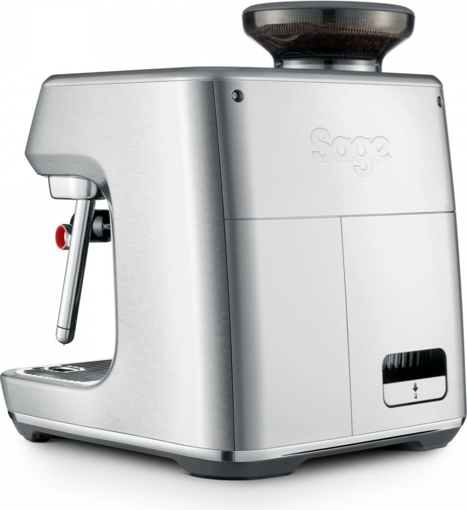 Ekspres kafeje presioni, Sage SES985BSS, mulli i integruar, portafilter 58 mm, 1600 W, 15 bar, ekran me prekje, çelik i furçuar