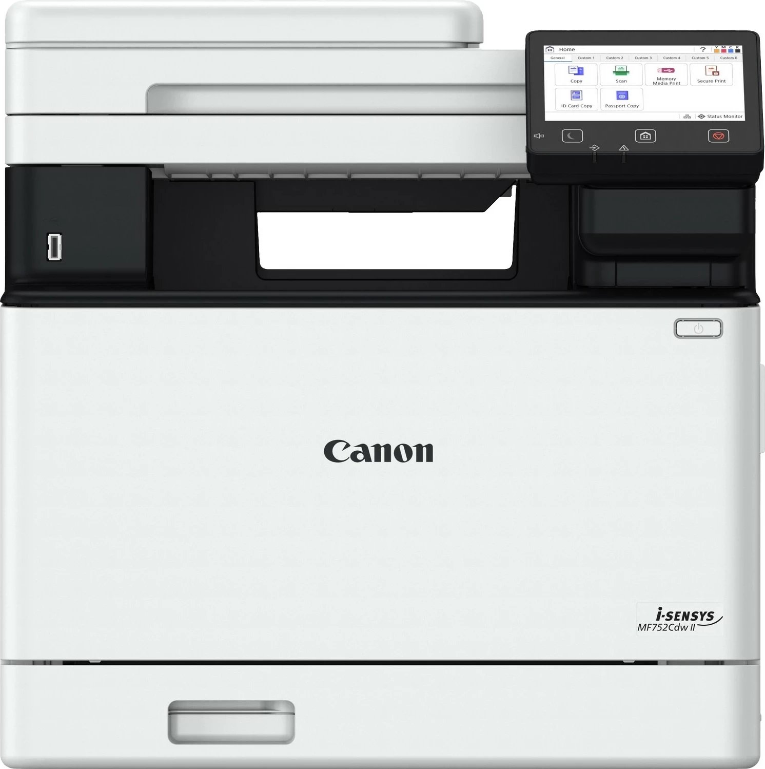 Printer multifunksional Canon i-Sensys MF752Cdw II, Wi-Fi, Ethernet, bardhë-zi