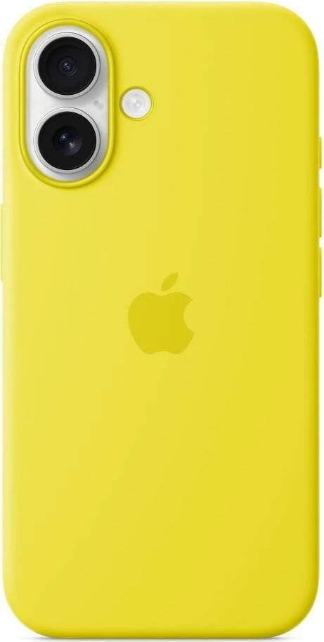 Apple iPhone 16 Silicone Case with MagSafe, Star Fruit (Seasonal)