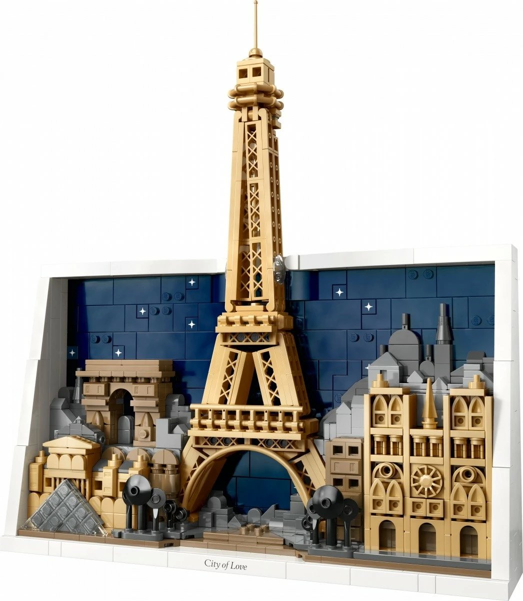 set ndërtimi, LEGO, Architecture 21064 Paris City of Love, 958 pjesë, për moshë 18+, set i madh