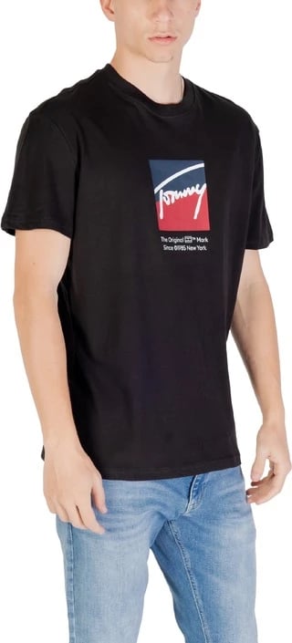 Maicë Tommy Hilfiger Jeans për meshkuj, e zezë