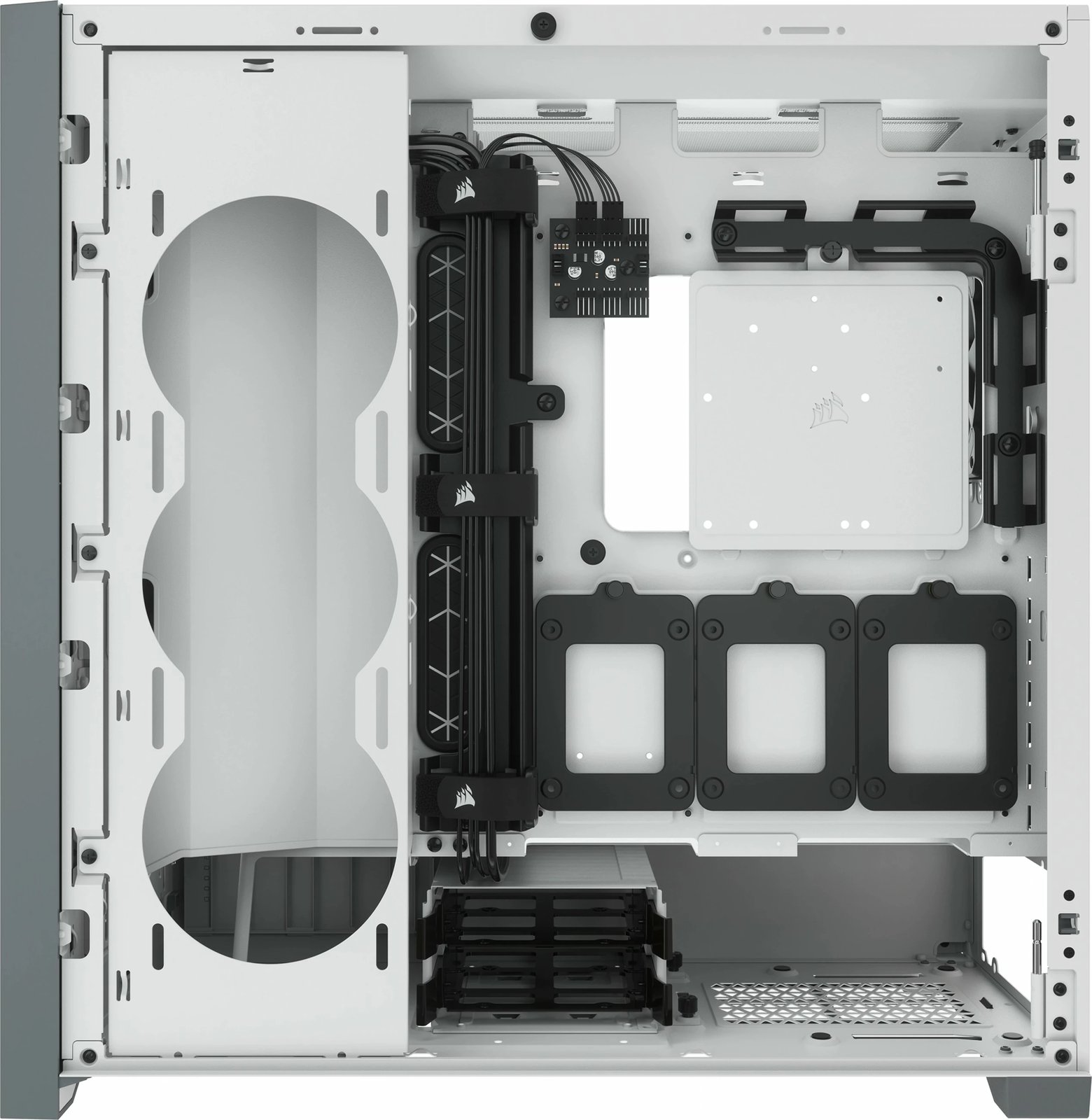 Kasë Corsair 5000D AIRFLOW, Midi Tower, ATX/EATX/micro ATX/Mini-ITX, e bardhë