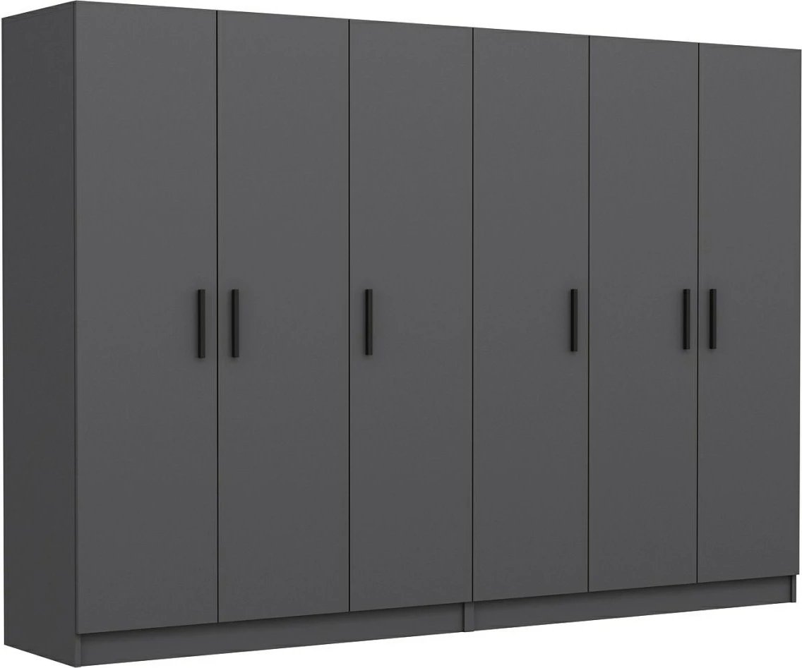 Dollap Skye Decor, ngjyrë antracit, Kale - 5081