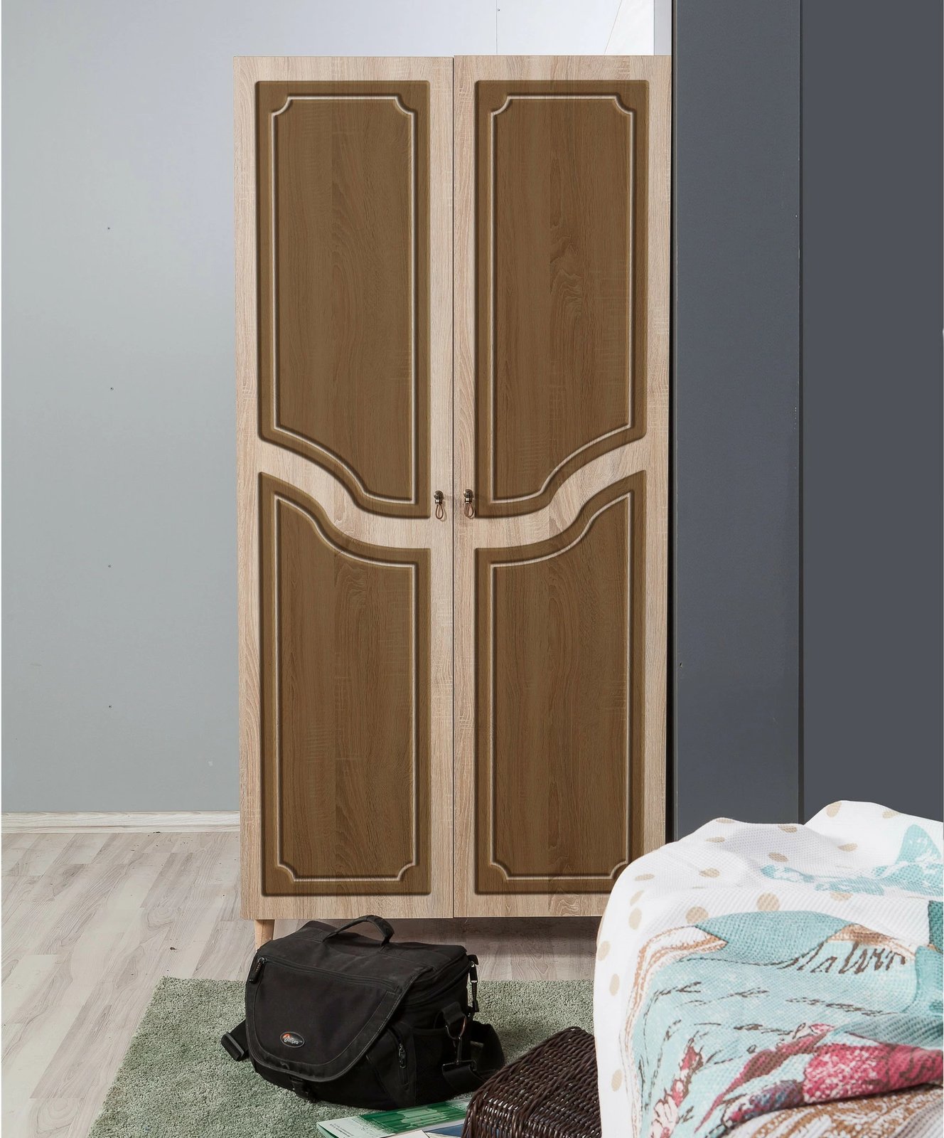 Dollap Skye Decor, stil 622, ngjyrë lisi Sonoma