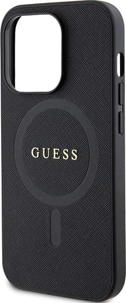 Mbështjellës Guess GUHMP14XPSAHMCK për iPhone 14 Pro Max 6.7", Saffiano MagSafe, zi Mbështjellës Guess GUHMP14XPSAHMCK për iPhone 14 Pro Max 6.7", Saffiano MagSafe, zi