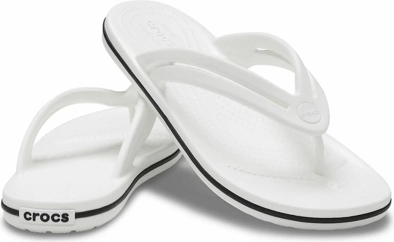 Papuqe Crocs për meshkuj/femra, të bardha