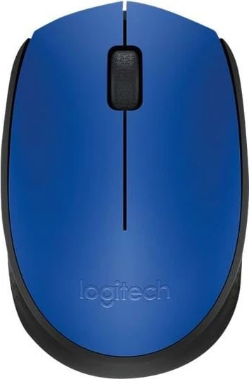 Maus Logitech M171 wireless 2.4 GHz USB nano receiver ambidextrous blu