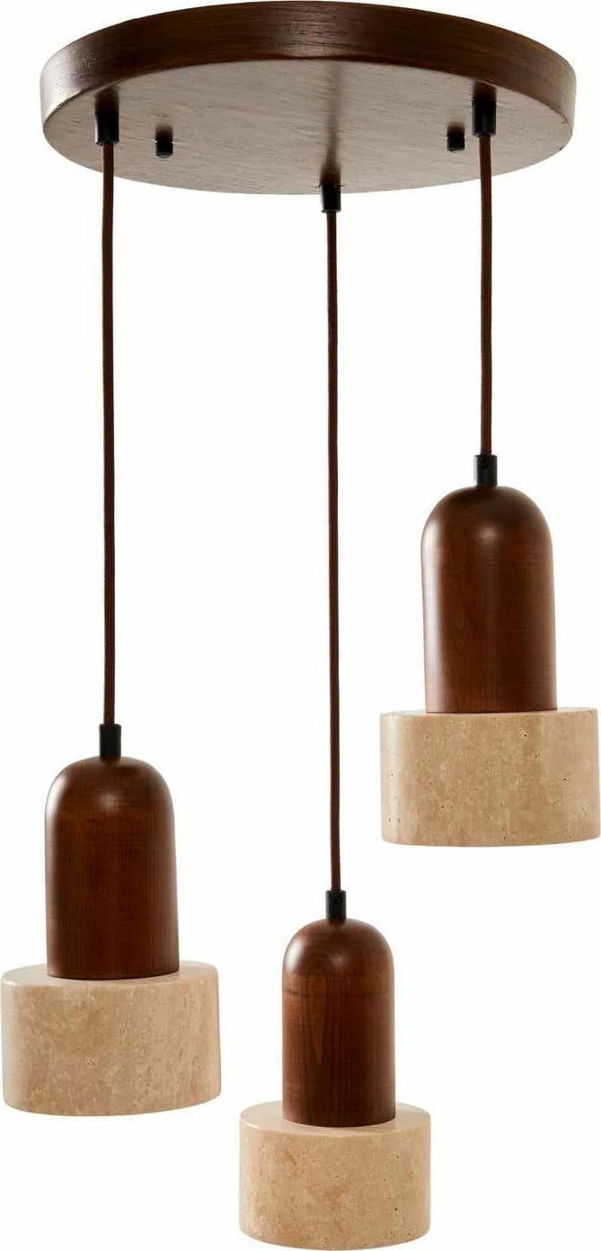 Llambë tavani Opviq, Loer C, ngjyrë arre dhe bezhë