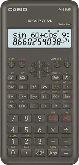 Kalkulator shkencor CASIO FX-82MS-2, i zi