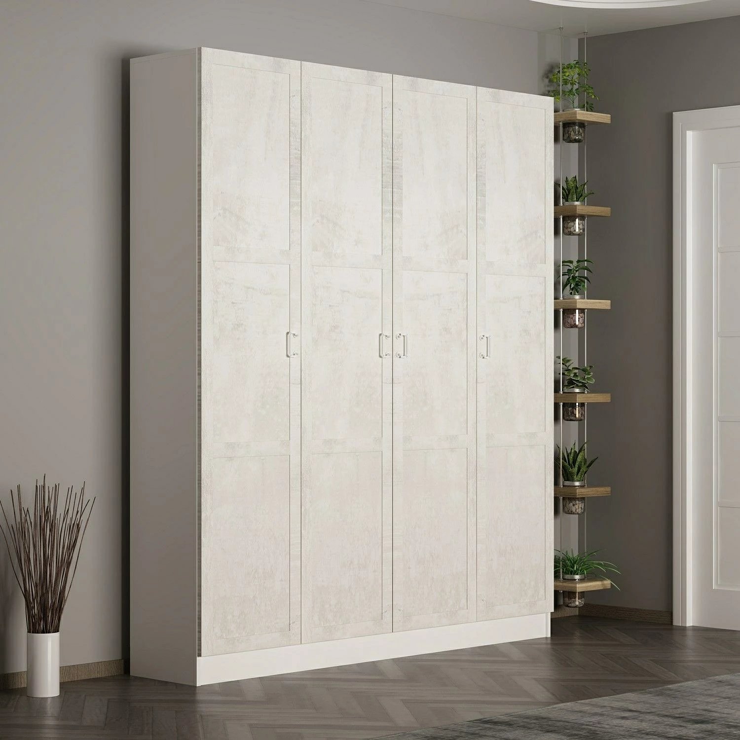 Stendë korridori Skye Decor, ngjyrë e bardhë, Noah - 8233