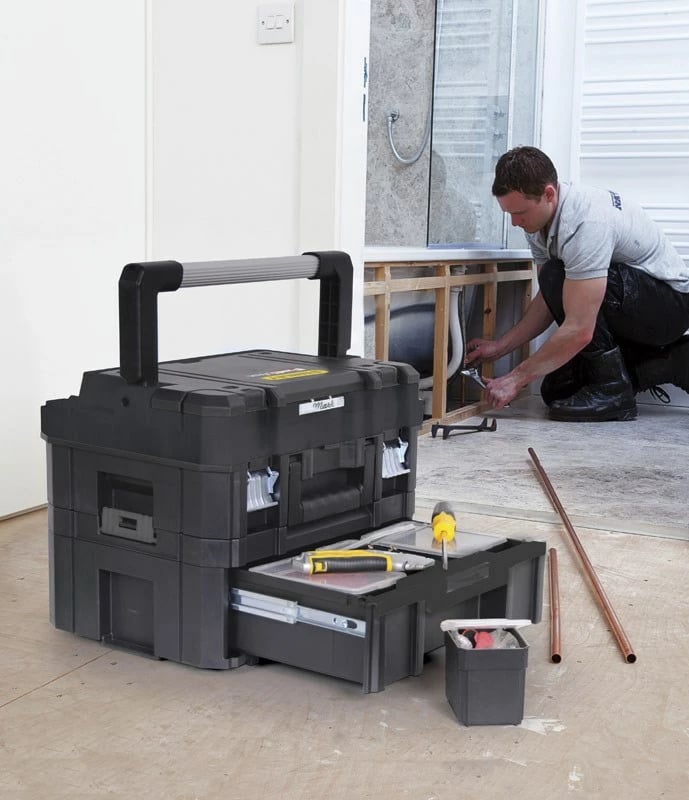 Kasë për vegla pune Stanley FMST1-71968, e zezë