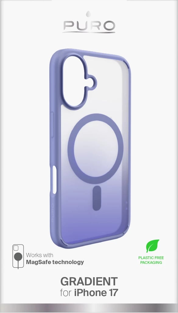 Mbështjellës Puro Gradient për iPhone 17, MagSafe, Rozë