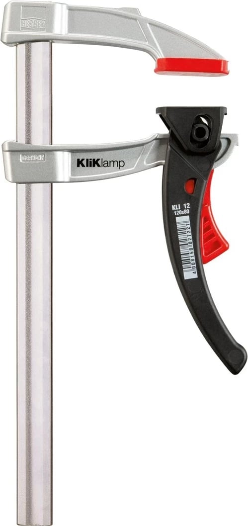 Kapëse ratchet BESSEY KLI25, 25 cm, Inoks, Kuqe e Zezë