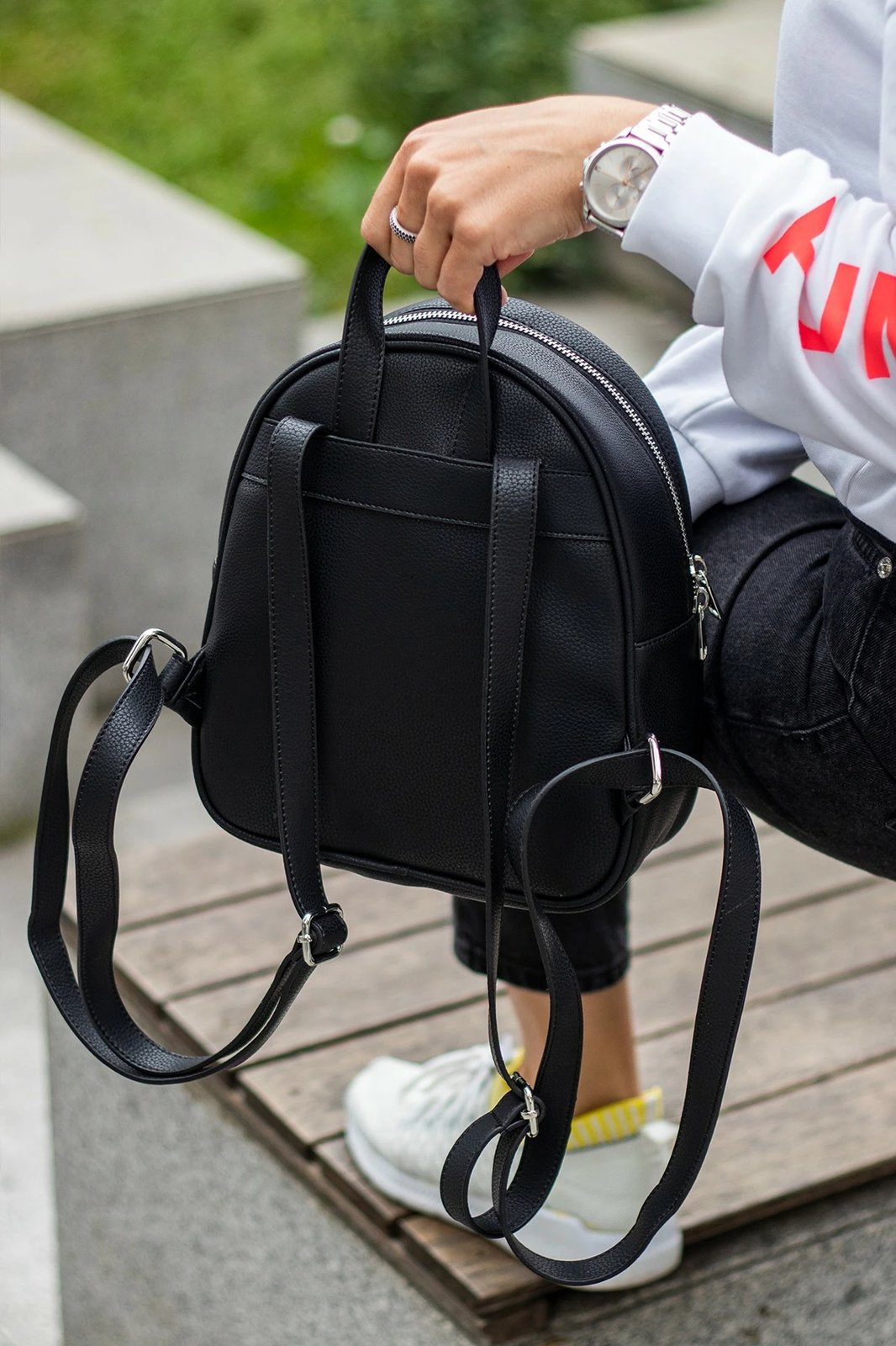 Çantë shpine Zoozie Bags, Oslo, e zezë