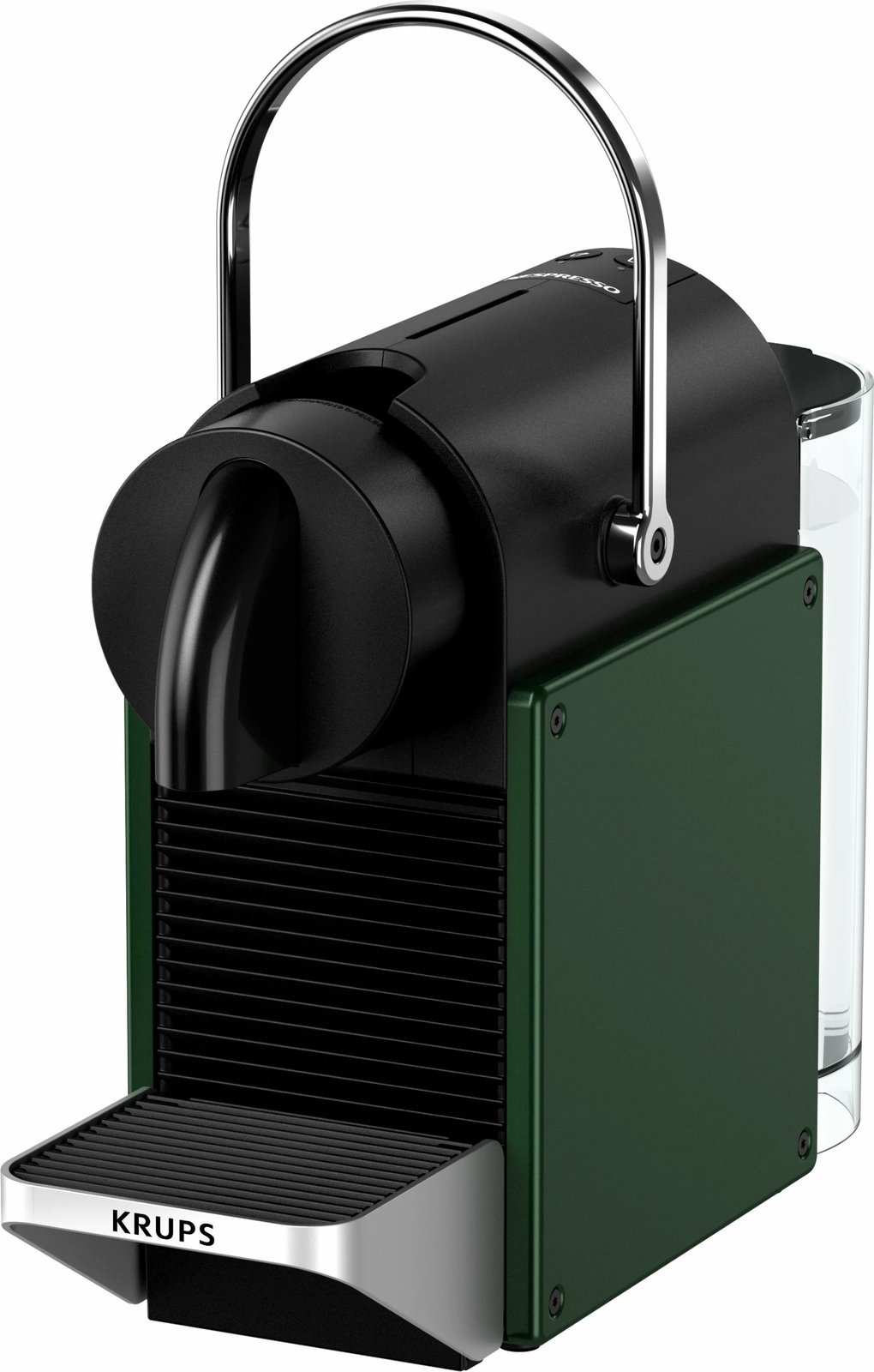 Aparat kafeje kapsula Krups Pixie XN306310, 0.7L, 1260W, zi, gjelbër