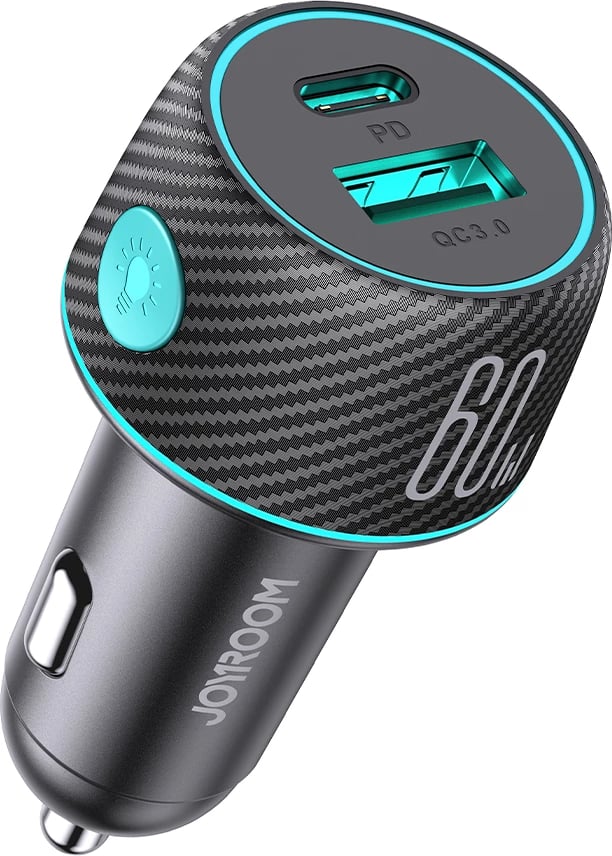 Karikues veture Joyroom JR-CCN01, 60W, 2 porta USB-C/USB-A, i zi