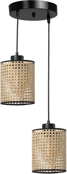 Llambë tavani Opviq, April 2 copë, ratan, tepsi