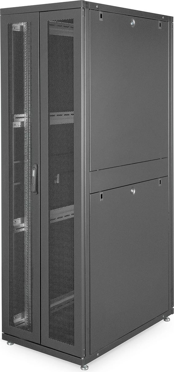 Kasë serveri Digitus Unique 42HE 1970x600x1000mm, e zezë
