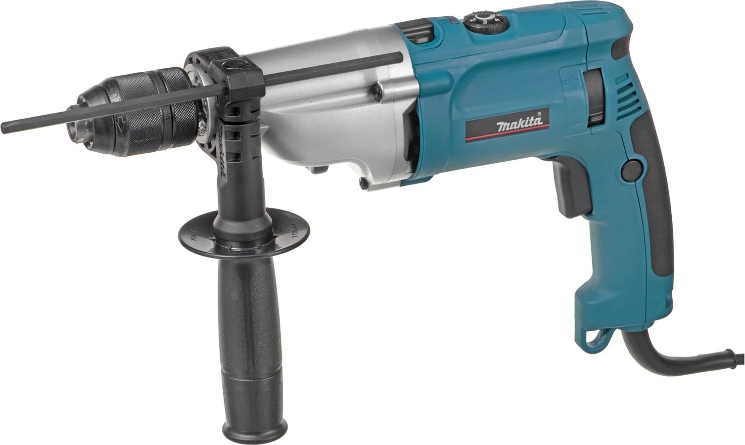 Makita HP2071J, 2900 RPM, 2.5 kg, Zi, Blu, Argjendtë