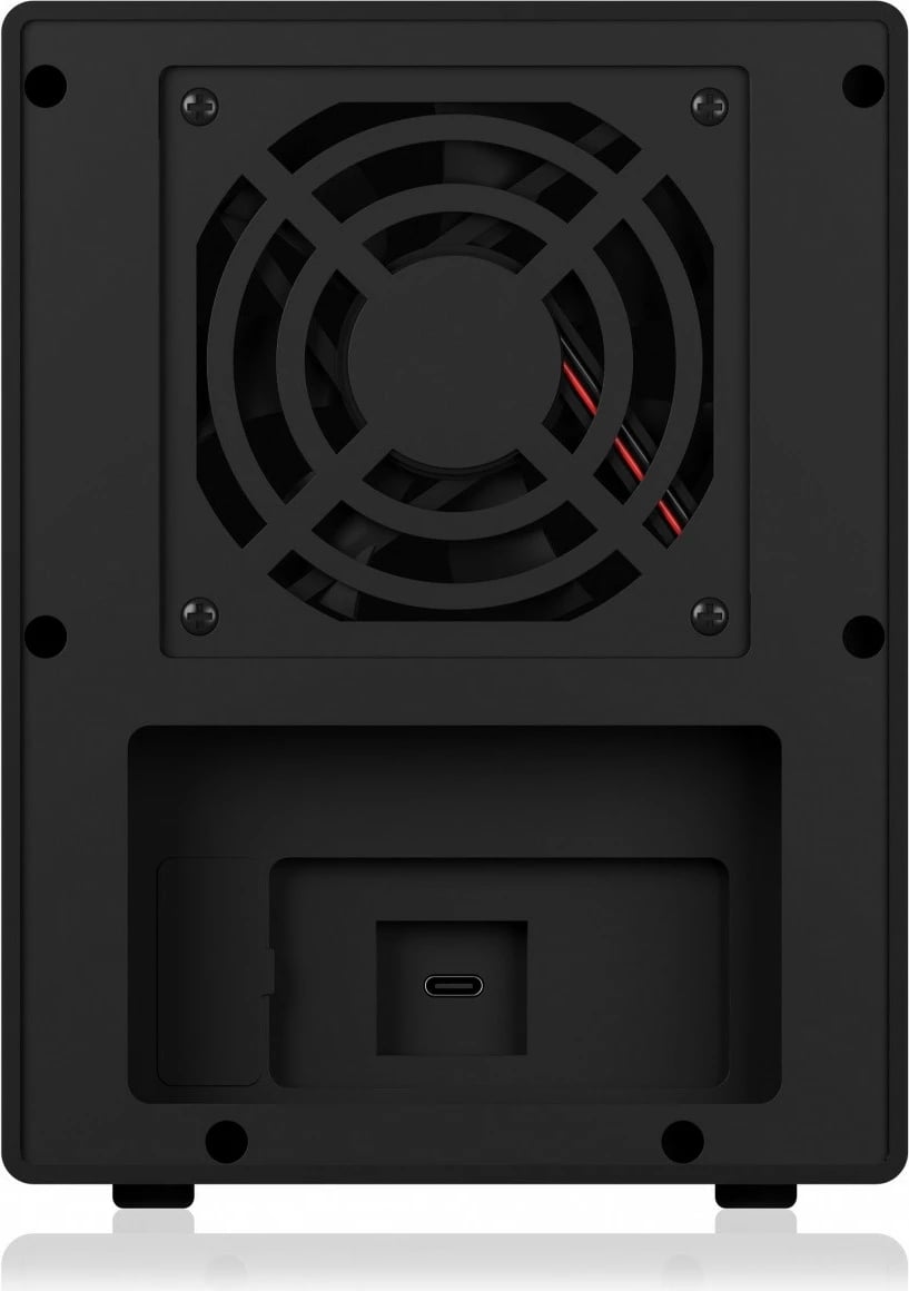 Kasë e jashtme IcyBox IB-3740-C31, 4x 2.5"/3.5", USB 3.1 Type-C, e zezë