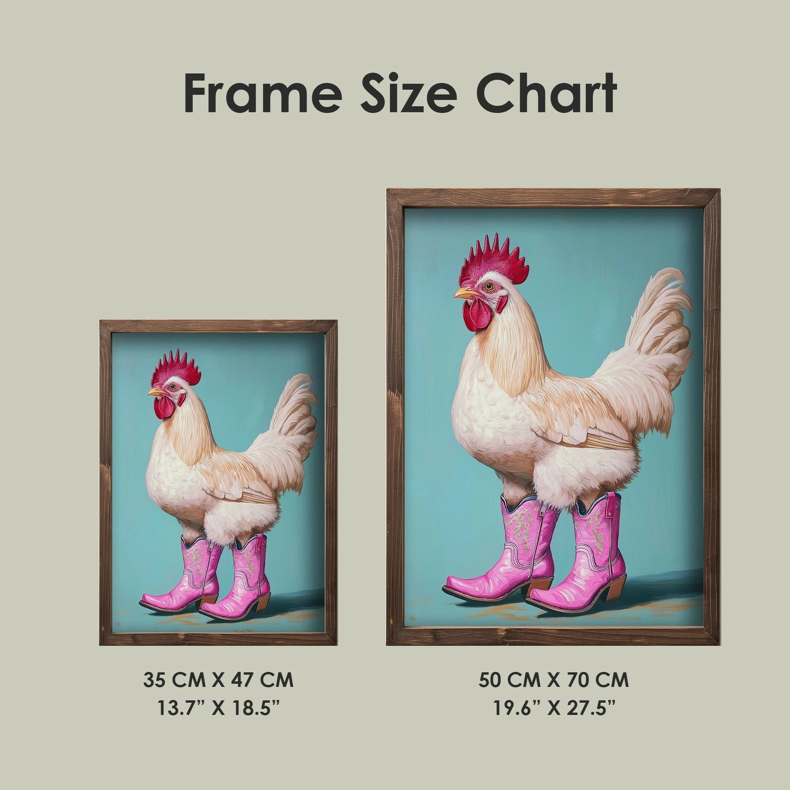 Pikturë dekorative me kornizë, Wallity, TUN025-L, shumëngjyrëshe, 35x47x2 cm