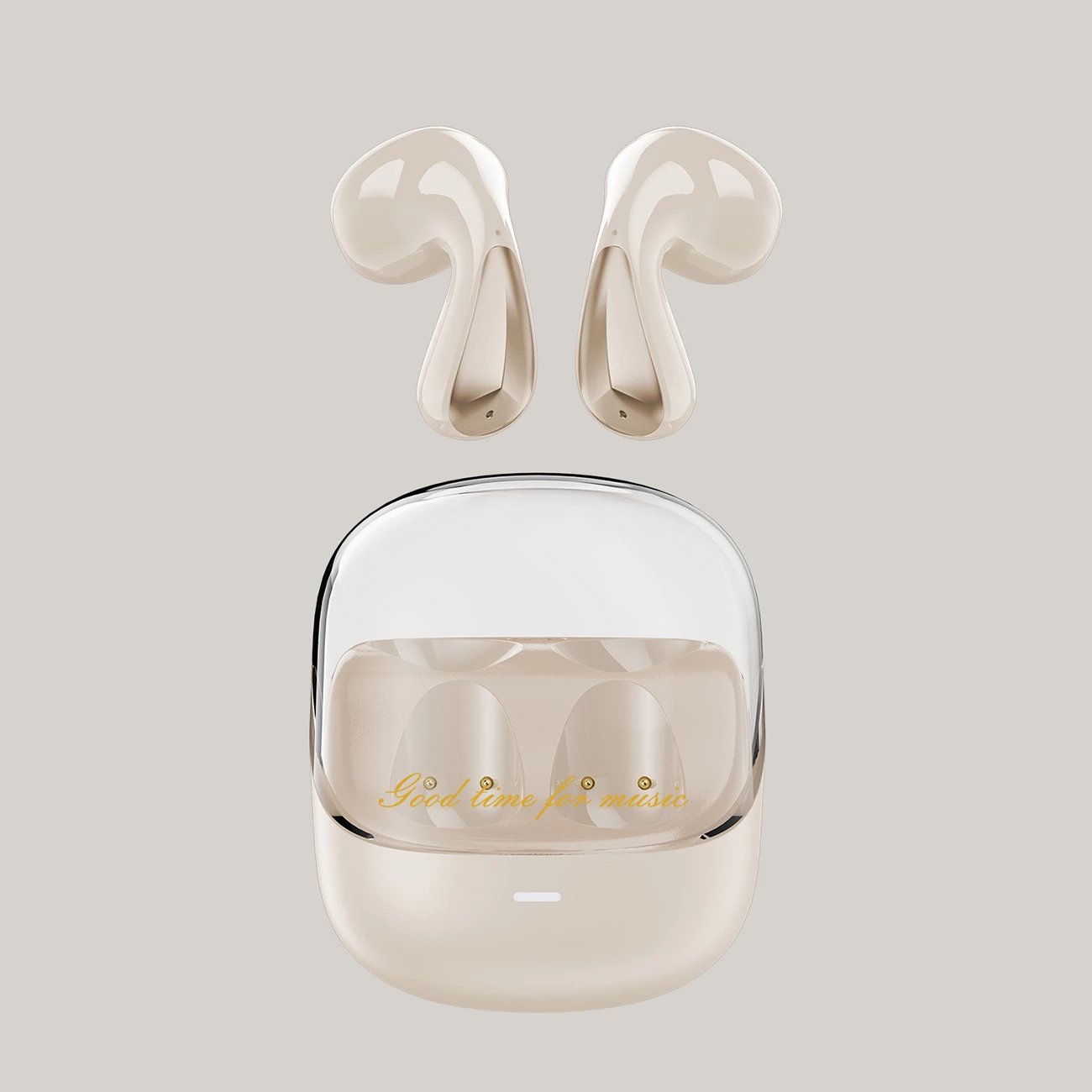 Kufje wireless Dudao U16Pro, TWS, Bluetooth 5.3, USB-C, të bardha