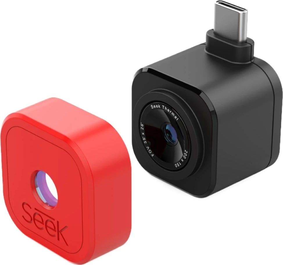 Lentë makro Seek Thermal për kamerë Nano (NM-AAA) e kuqe