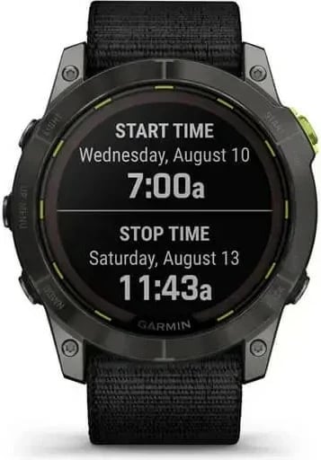 Smartwatch Garmin Enduro 2, 32GB, najlon, 1.4 inç, i zi