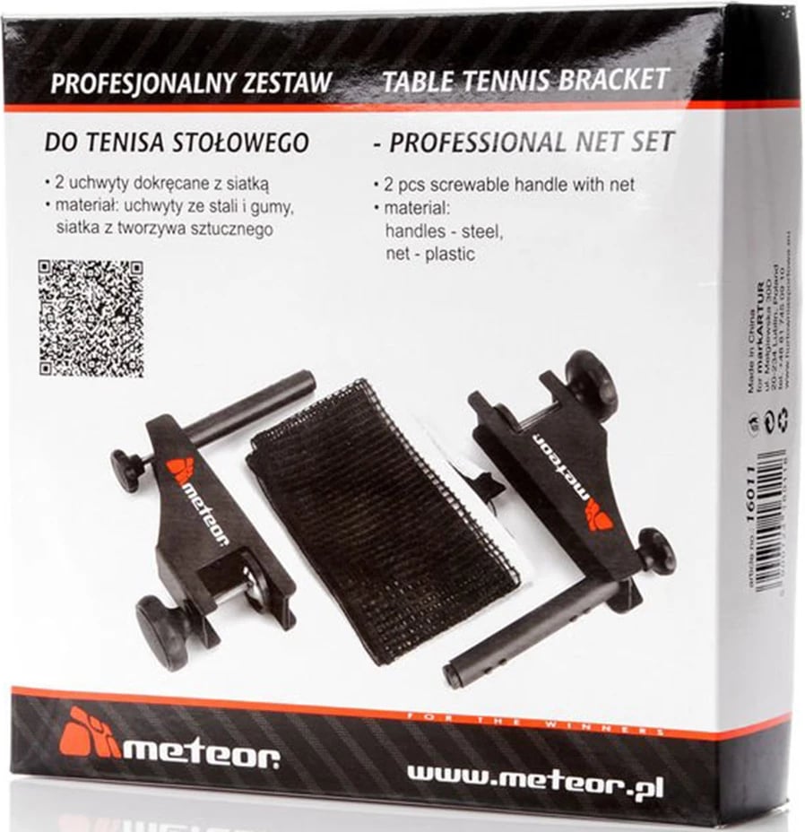 Set rrjete me doreza për pingpong Meteor Set rrjete me doreza për pingpong Meteor