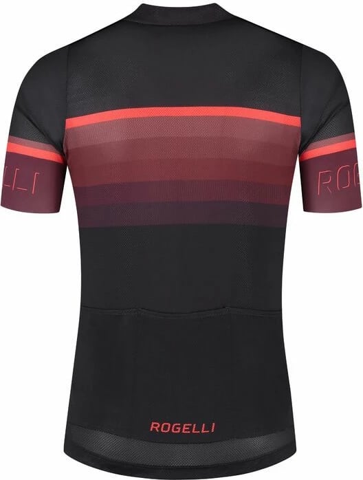 Maicë sportive për meshkuj Yakimasport, e zezë dhe burgundy