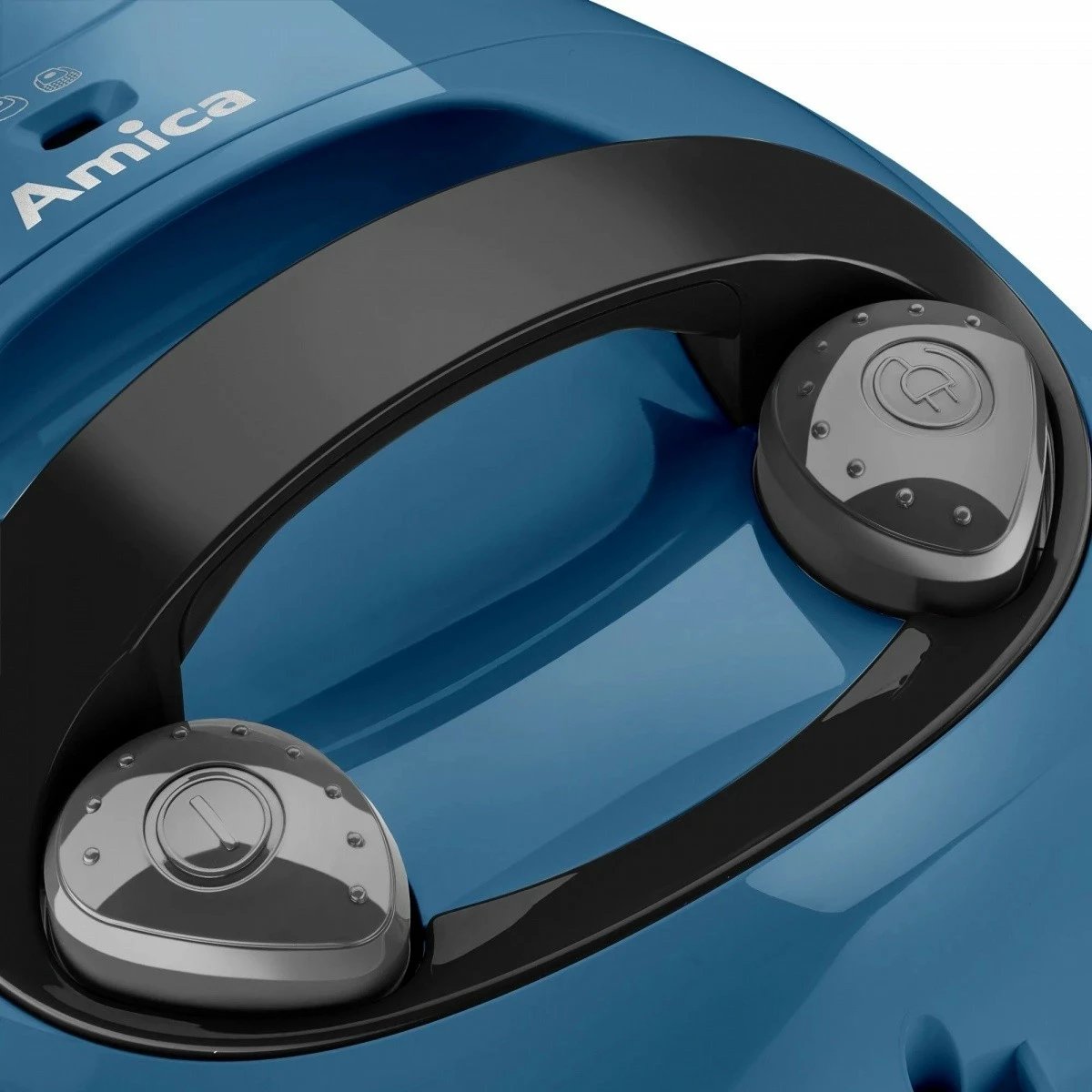 Fshesë me korent Amica ORA VM1036 me qese, 2L, 900W, Zi/Blu