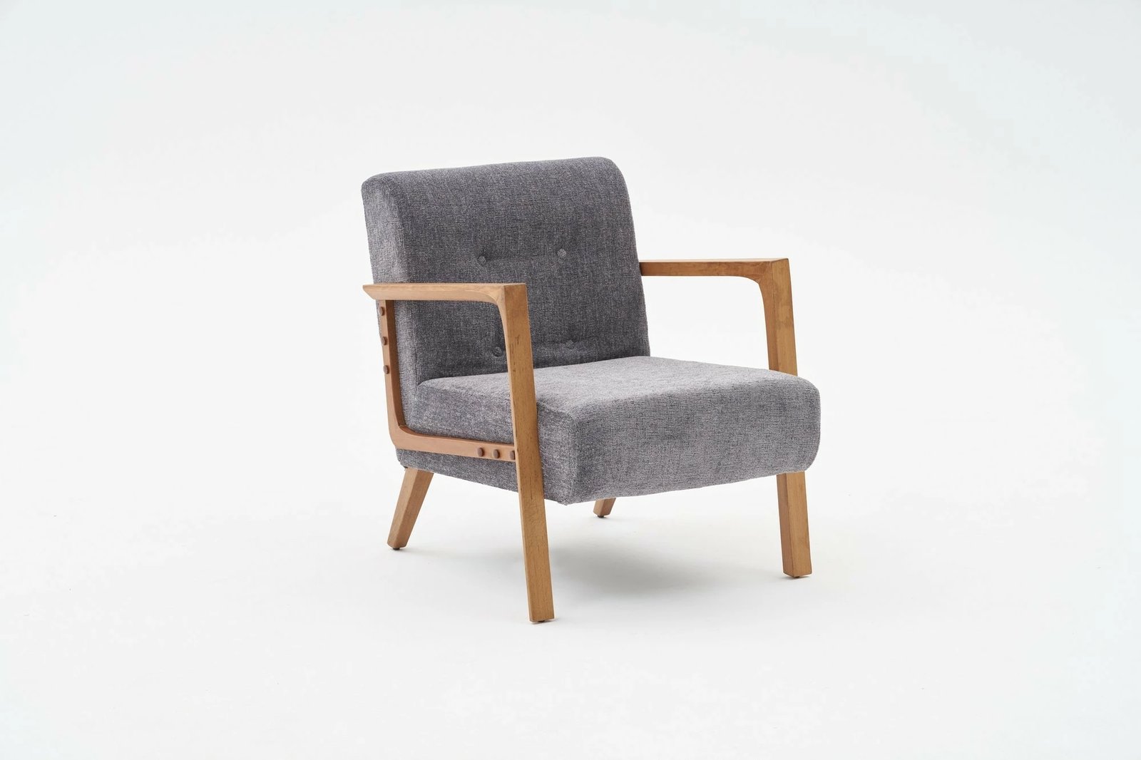 Karrige Wing Atelier del Sofa, Kemer, ngjyrë gri